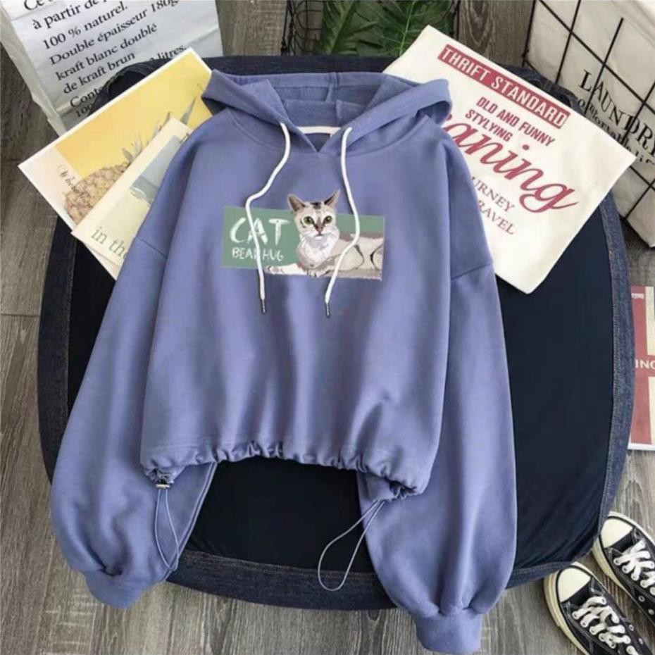 Áo crt mèo dài tay dây rút | BigBuy360 - bigbuy360.vn