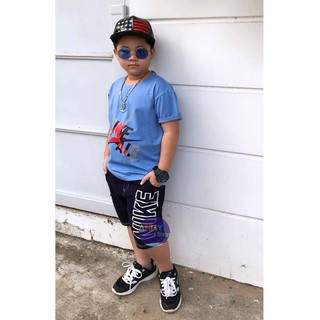 BỘ THUN GIẢ JEAN BÉ TRAI SIZE CỒ