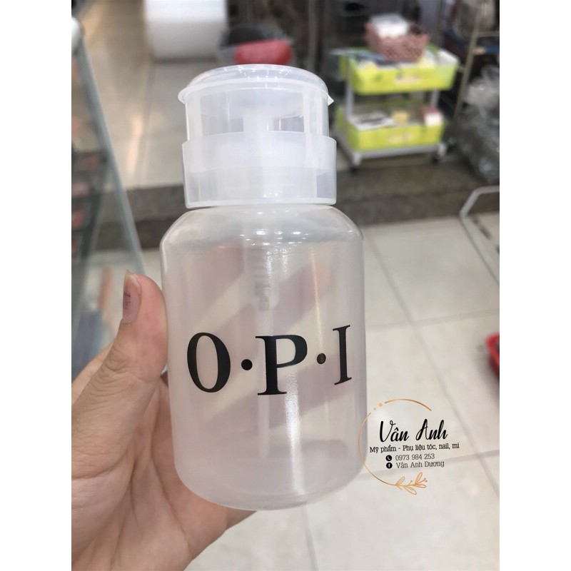 Bình OPI 250ml đựng axiton cao cấp