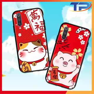 Ốp lưng Xiaomi Mi 11/ 9 Pro / 9T/ 9SE / 9 / 8 / 8 SE / 8 Pro / 8 Lite Mèo Thần Tài 01