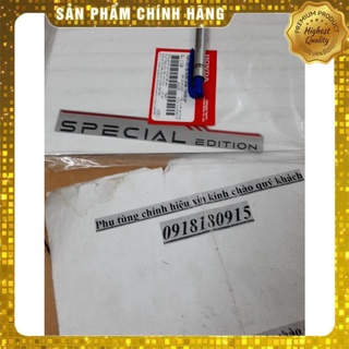 Tem chữ ốp sườn lead 125 2022 tem special eddition bạc honda giá 1 bên