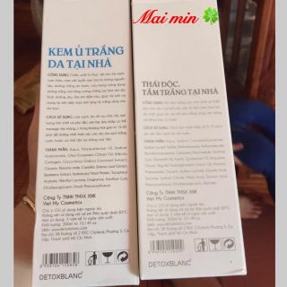 Kem Ủ Trắng detox blanc số 8