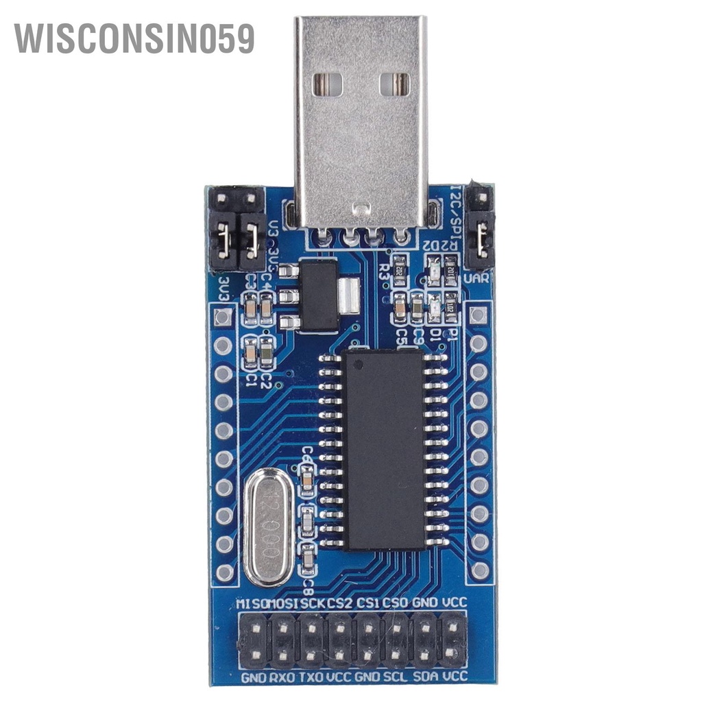 Mô-đun Chuyển Đổi Cổng USB Wisconsin059 Sang UART IIC SPI SPI TTL ISP EPP CH341A