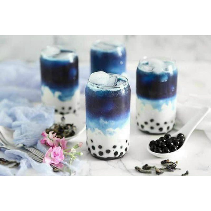 Trà Sữa Hoa Đậu Biếc 450gr Có Bán Sỉ [Loại Đặc Biệt] Hàng Ngon Nhà Làm