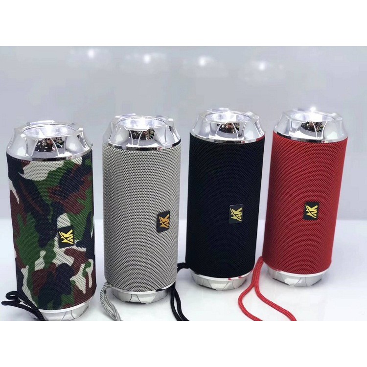 Loa bluetooth AK 115 tính năng đèn pin, chống nước siêu vượt trội