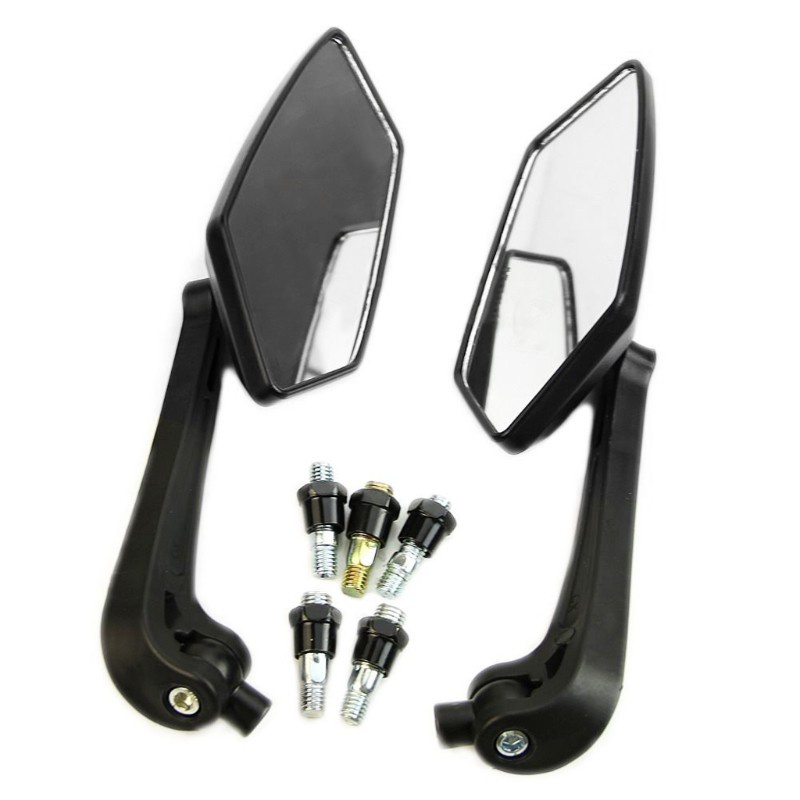 Cặp Gương Chiếu Hậu Cho Xe Máy / Scooter Atv Mới