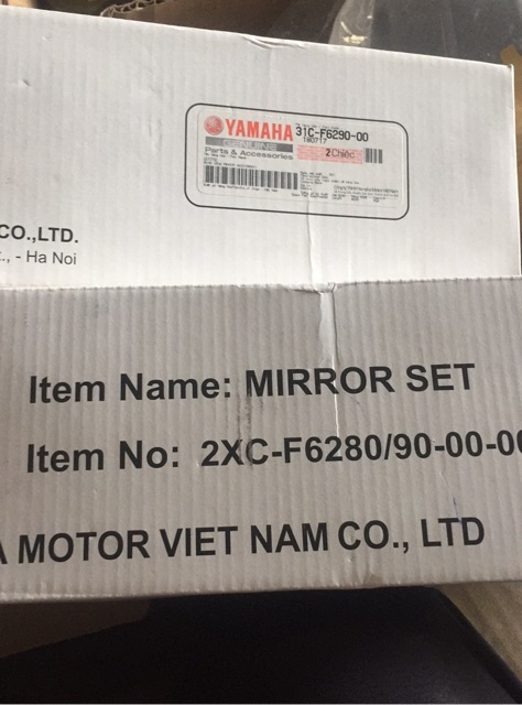 FREE SHIP XTRA Gương yamaha exciter 150/ 135 côn tay zin chính hãng