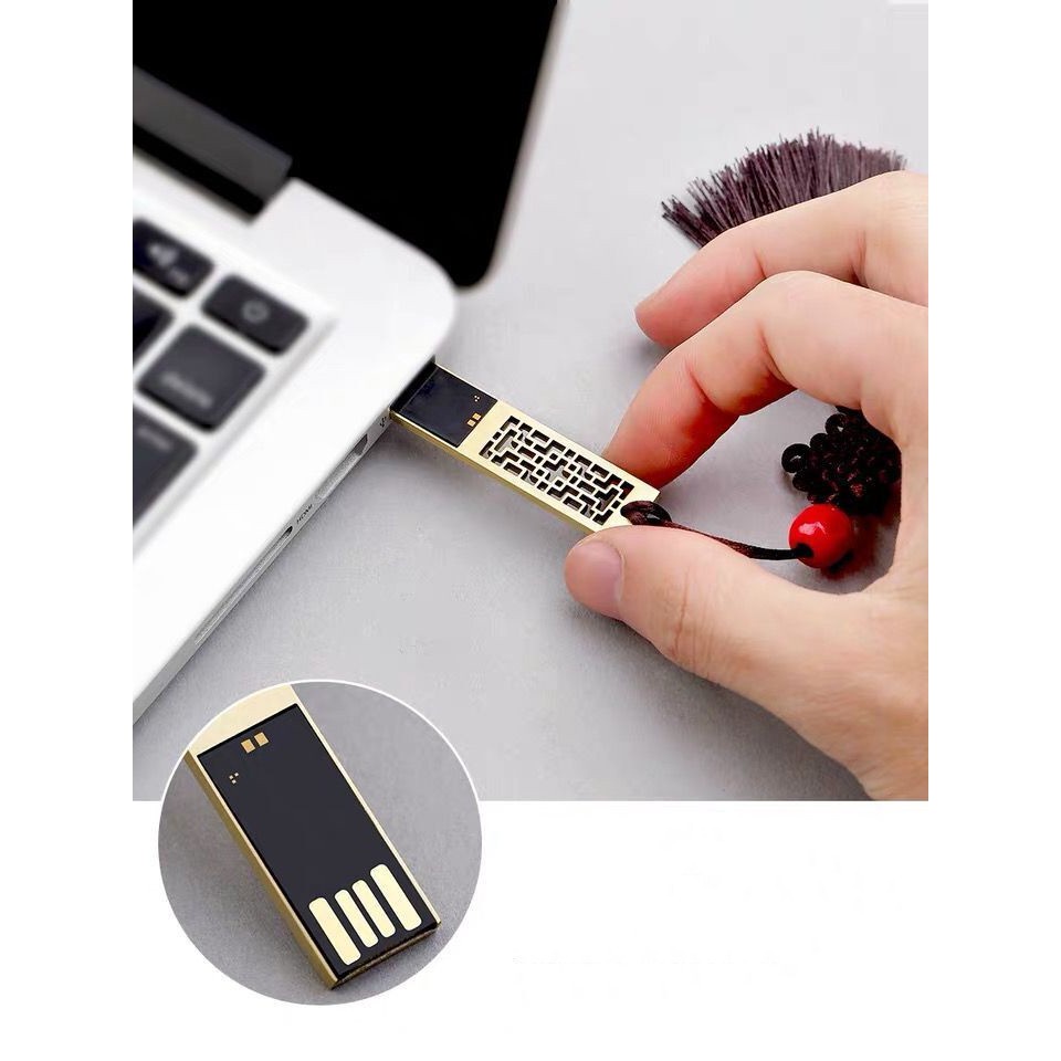 Ổ đĩa U 128GB USB 2.0 phong cách Trung Hoa