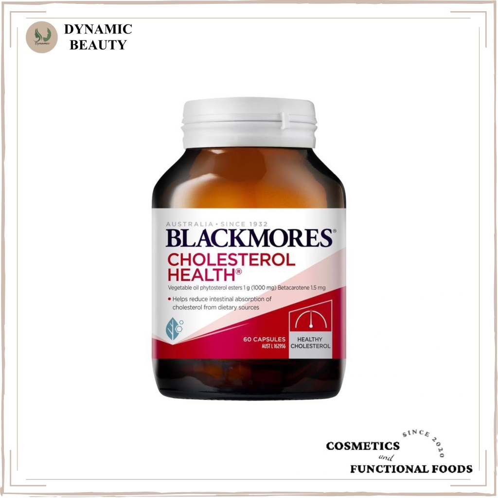 [Hàng chuẩn Úc] Viên uống blackmores giảm cholesterol, mỡ trong máu Blackmores cholesterol health 60 viên của Úc