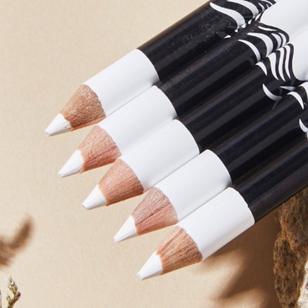 Bút chì kẻ mắt màu trắng lì tự nhiên dành cho trang điểm làm đẹp