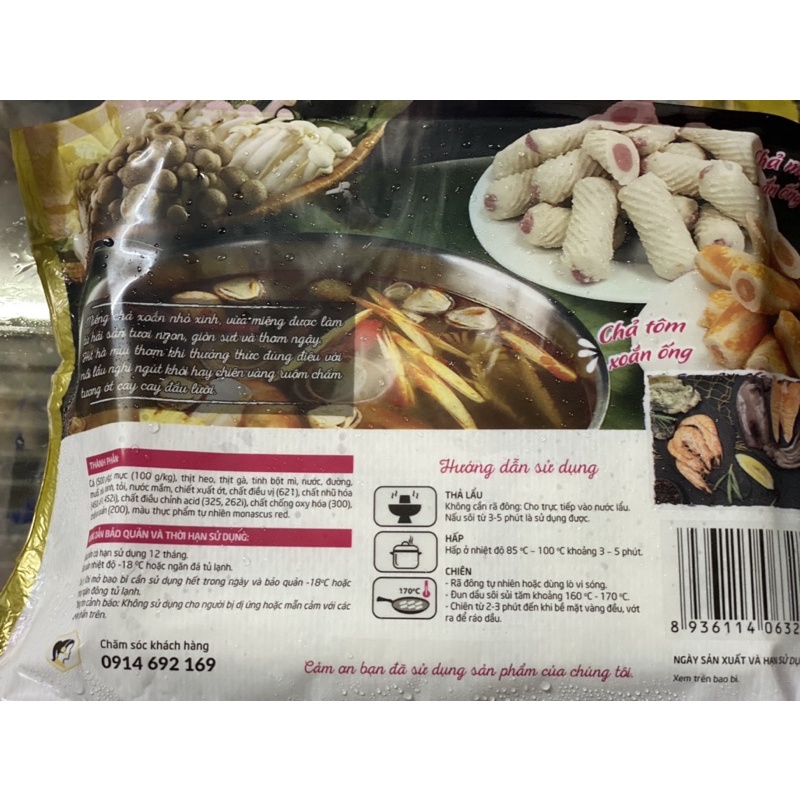 Mực Xoắn Ống Lacusina 500g | BigBuy360 - bigbuy360.vn