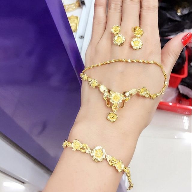 BỘ NỮ TRANG CƯỚI XI VÀNG 24