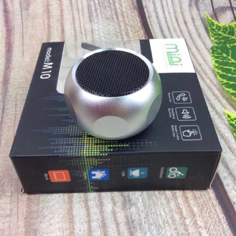 Loa Bluetooth nghe nhạc mini M10 – thân hình bé nhỏ chất âm cực hay