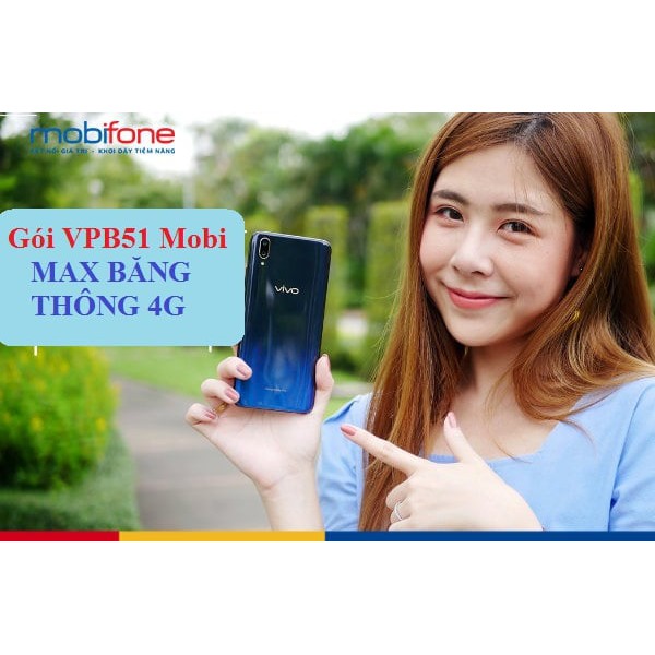 [SIM Mobifone VPB51] Sim 4G Mobifone Trọn Gói 1 Năm Không Giới Hạn Dung Lượng Tốc Độ Cao