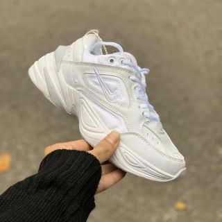 < FLASH SALE > VIDEO + ẢNH THẬT > GIÀY SNEAKER M2K THẤP CỔ FULL TRẮNG