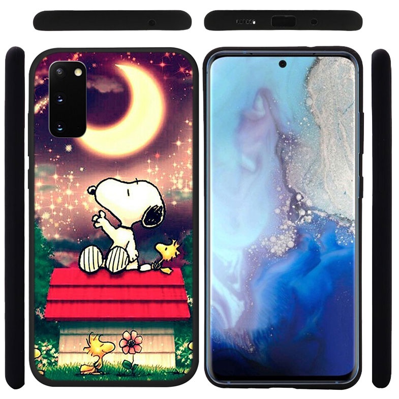 Ốp Điện Thoại Silicon Dẻo In Hình charlie snoopy Cho samsung galaxy note 10 20 s20 ultra plus lite fe te17
