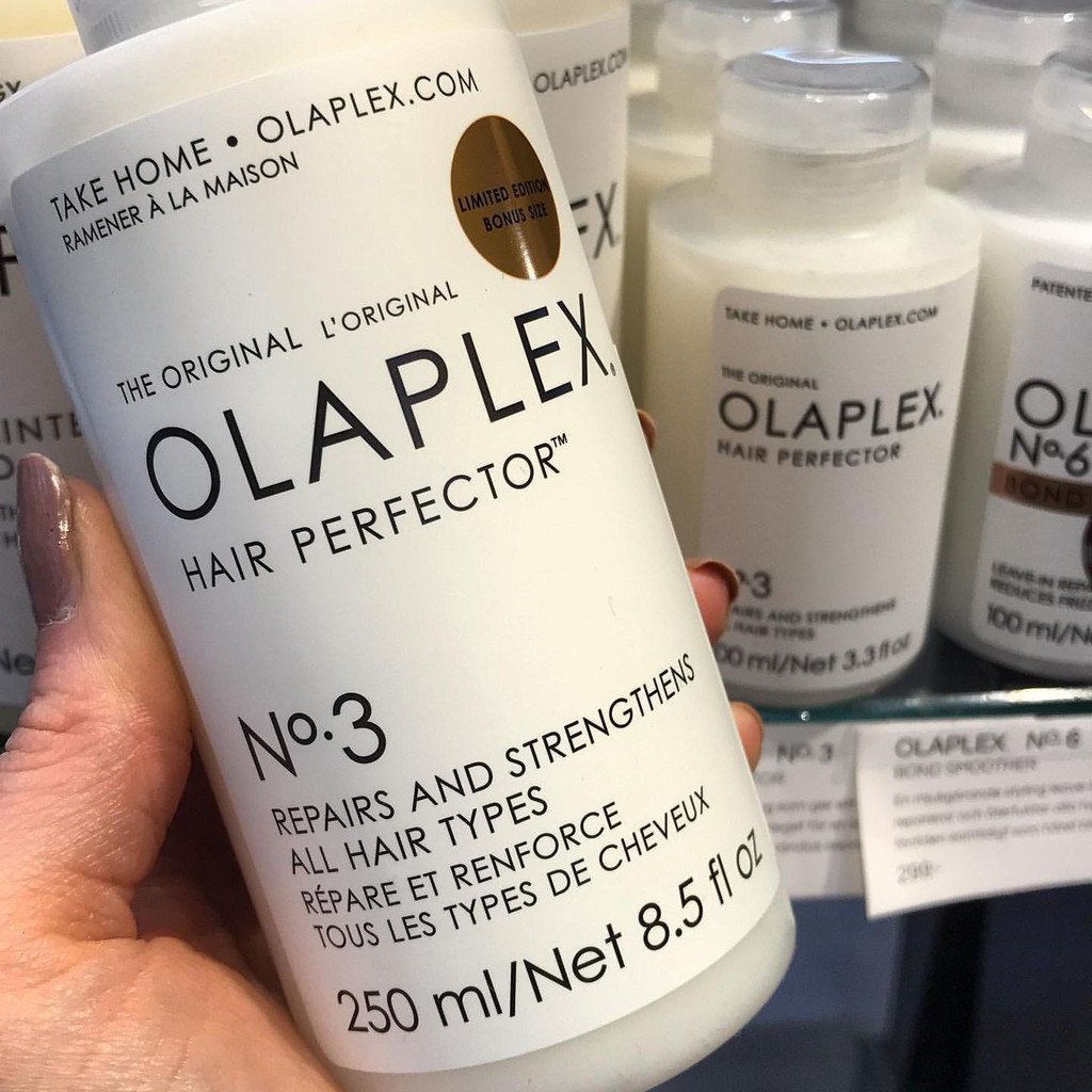 [Nhiều lựa chọn] Olaplex No3 100ml, 250ml và No6 100ml giúp dưỡng tóc hư tổn, khô xơ, giúp tóc vào nếp, không bết dính