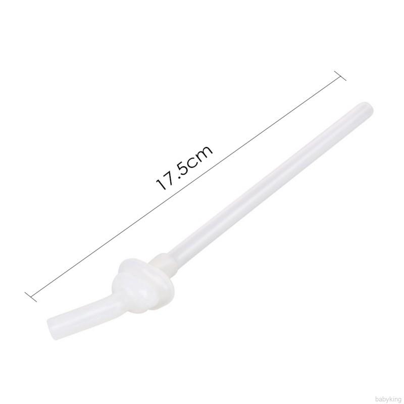 BABYKING Baby Convenient Reusable PP Silicone Straws Feeding Bottle Accessories