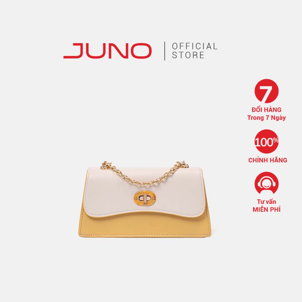 JUNO - Túi Xách Nhỏ Nắp Lượn Khoá Xoay - TXN500