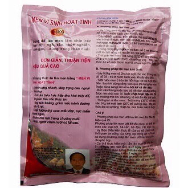 Men vi sinh hoạt tính 500gr