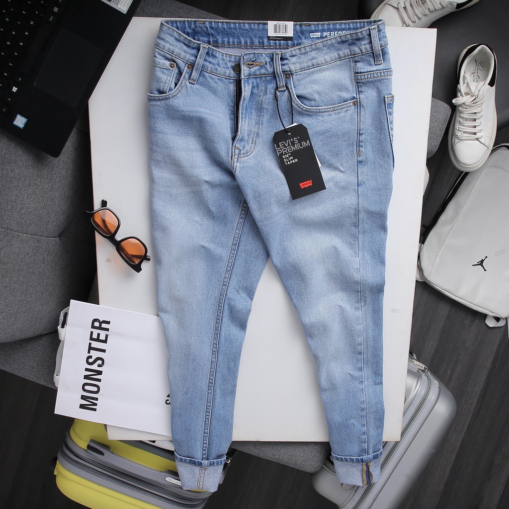 Quần Jeans nam, quần bò nam trơn kiểu dáng trẻ trung DICYDE AT.D.UD.10 cao cấp