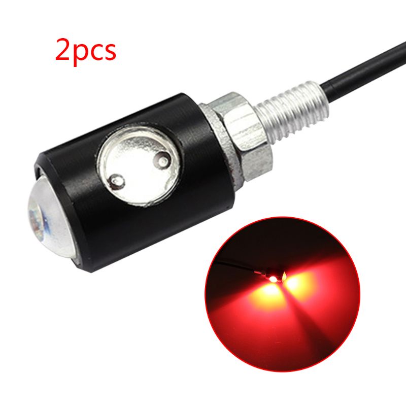 1 cặp đèn xi nhan mini hình mắt đại bàng cho xe mô tô Kawasaki Honda