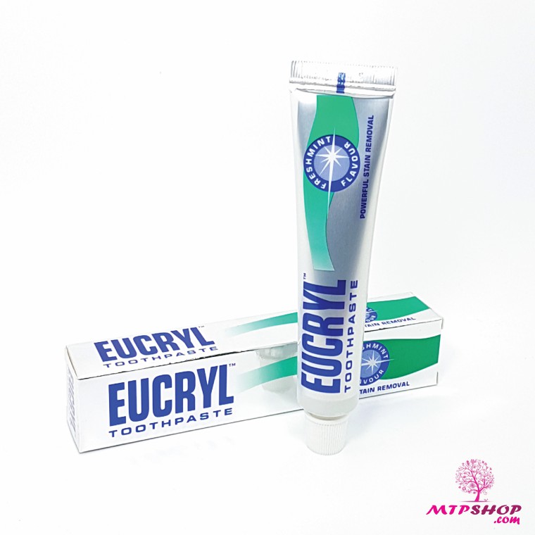 Kem đánh răng Eucryl và Bột tẩy trắng răng Eucryl