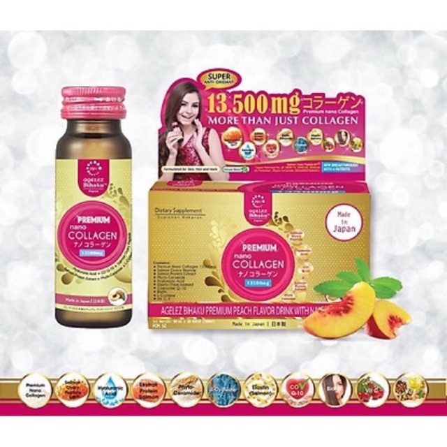 1C Collagen Nano Nhật Bihaku 50ML /13500Mg