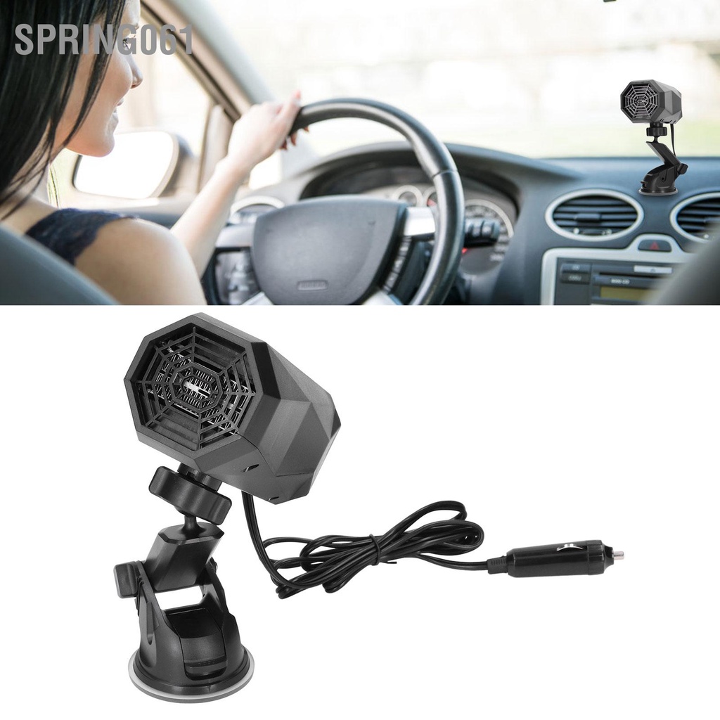 Spring061 Máy sưởi ô tô 12V Đa chức năng Hệ thống nhanh có thể điều chỉnh 360 ° Kính chắn gió đa Phá băng cho xe