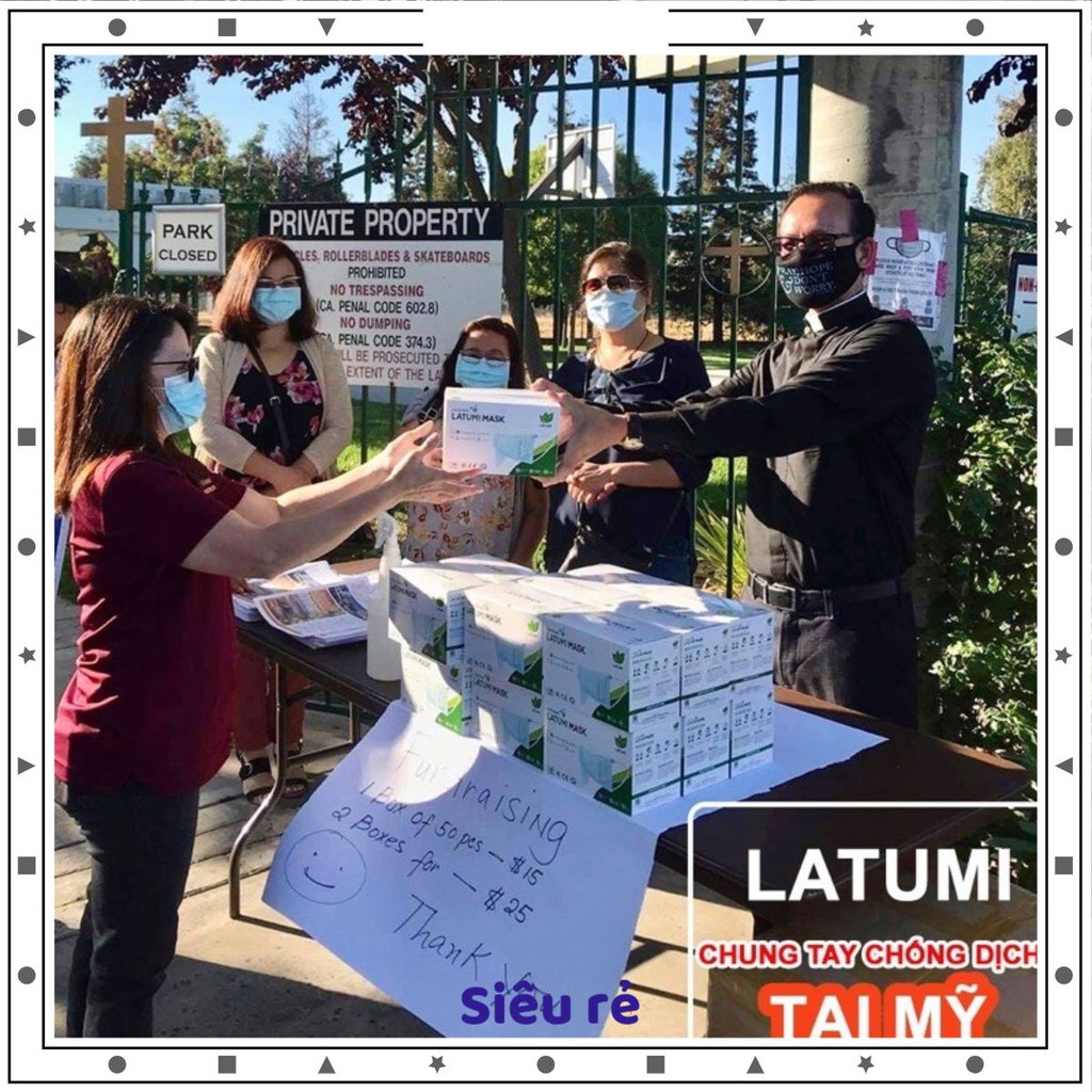 1 Hộp Khẩu Trang Y Tế 4 Lớp Lọc Khuẩn LATUMI 50 Cái / Hộp Chính Hãng Đạt Tiêu Chuẩn Quốc Tế Xuất Khẩu triplesshop01 | BigBuy360 - bigbuy360.vn