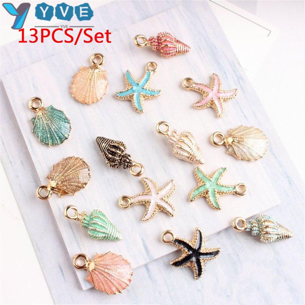 Set 13 Mặt Dây Chuyền Đại Dương Nhiều Màu Xinh Xắn