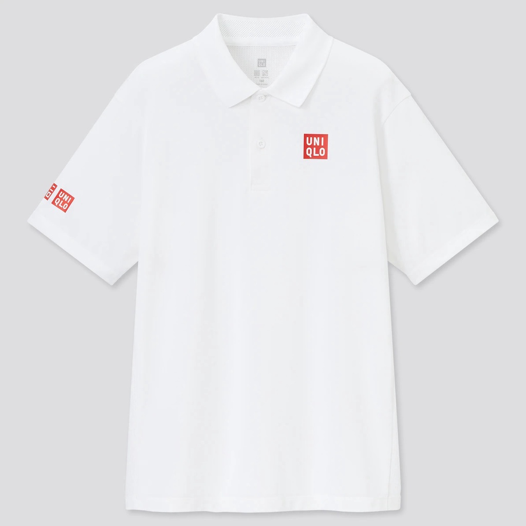 [Auth Uniqlo] Áo thể thao Tennis Uniqlo Kei Nishikori - Trẻ Em