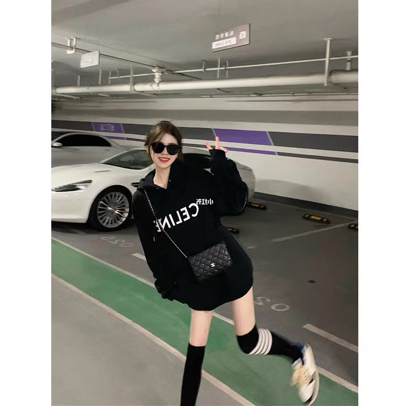 Áo Hoodie Celine Form Rộng, Nam Nữ Unisex - Áo Chất Nỉ Bông 100% Cotton | BigBuy360 - bigbuy360.vn