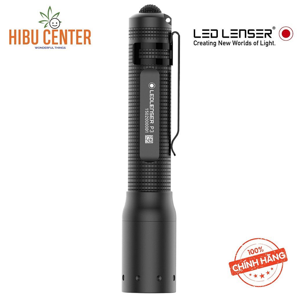 Đèn pin cầm tay – gài áo LEDLENSER P3 – 25 Lumens