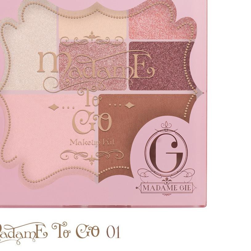 (hàng Mới Về) Bảng Phấn Mắt Madame Gie Madame To Go Trang Điểm Chuyên Nghiệp