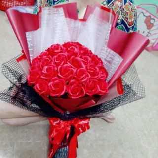 Bó hoa hồng sáp 40 bông