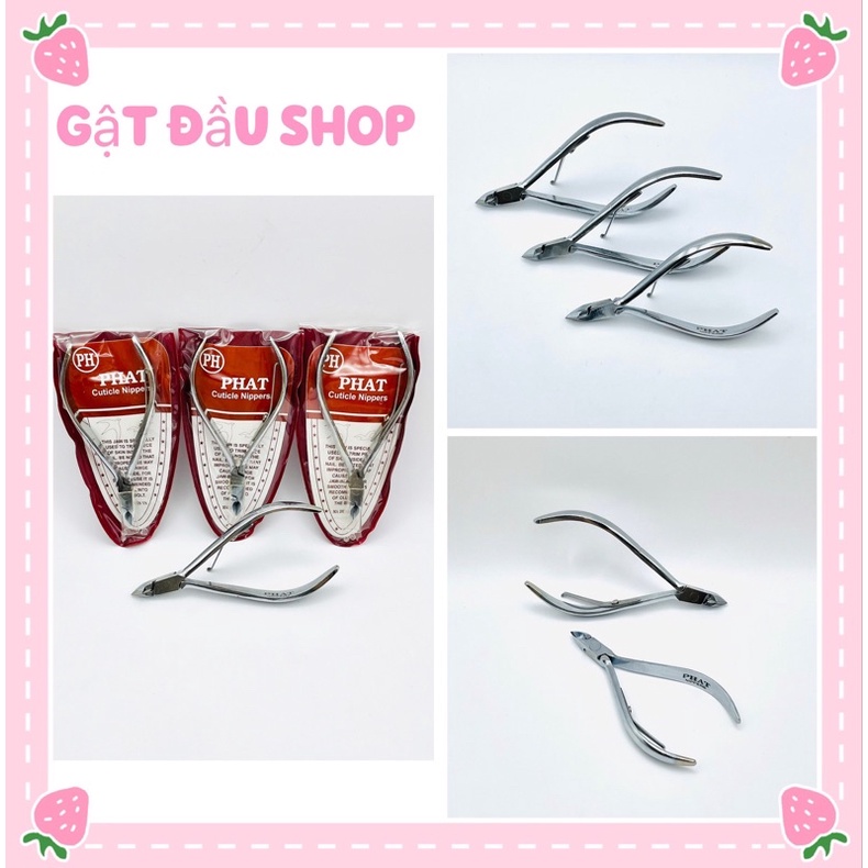 Kềm Cắt Da Kìm Nhặt Da Chết Kềm Bấm Làm Nail Từ Thép Không Gỉ KÌM PHÁT