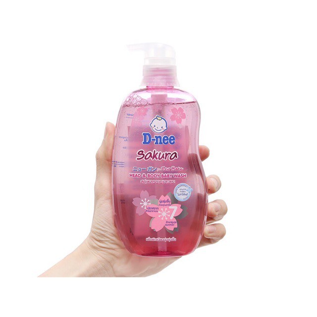 Sữa Tắm Gội Cho Bé Sơ Sinh Toàn Thân Dnee Pure 380ml