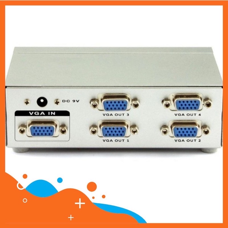 Bộ chia màn hình cổng VGA 1 ra 4 chất lượng cao