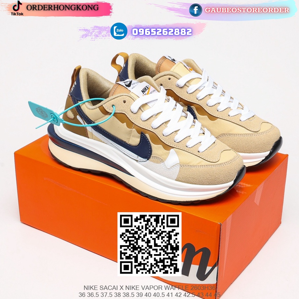 Nhận Order Hỗ Trợ Free Ship Giày 1:1 Sneaker ***Nike Ldwaffle / Sacai MSP: 2603H36