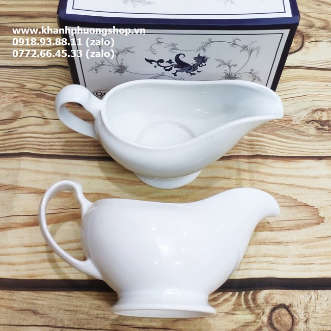 Bình rót nước sốt sứ Minh Long - bình rót nước sốt sứ minh long