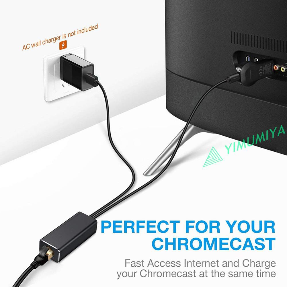 Bộ Chuyển Đổi Yi Ethernet Cho Amazon Fire Tv Google Home Mini Chromecast Ultra 2 1