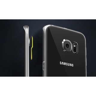 Ốp lưng silicon lụa dẻo sam sung galaxy S6 Edge trong suốt