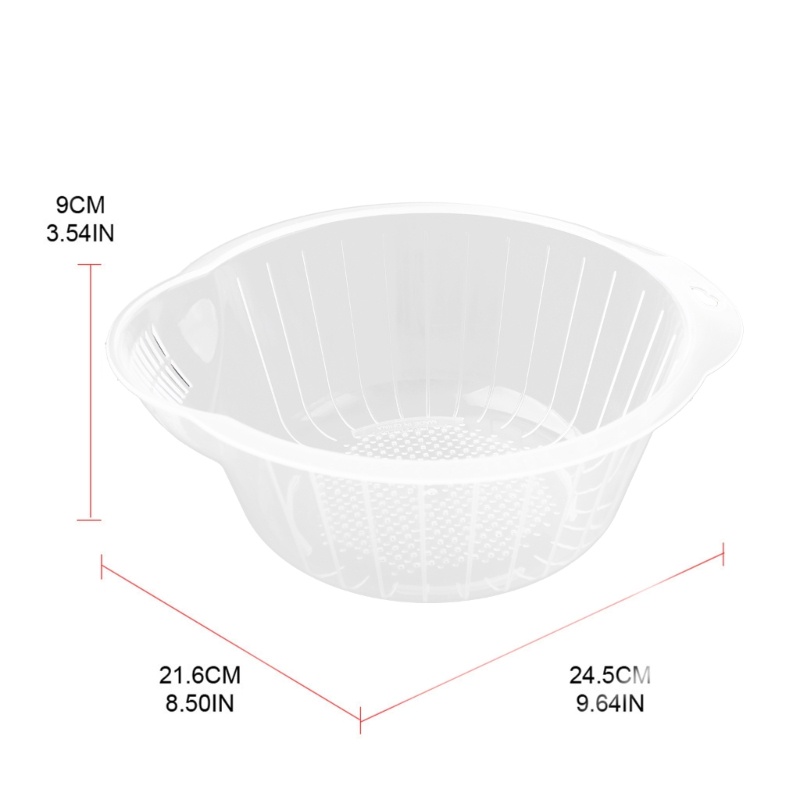 Tô Vo Gạo / Rửa Trái Cây Thiết Kế Sáng Tạo Siêu Bền Tiện
