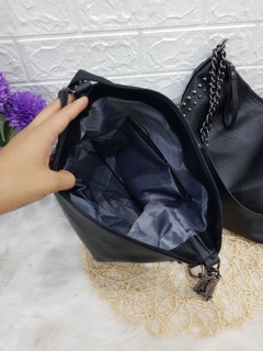 Túi da mềm viền đinh vừa A4 (tuyển sỉ toàn quốc)