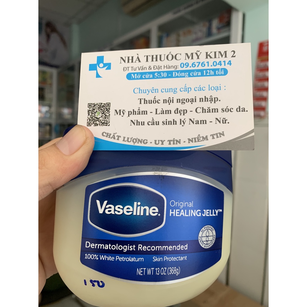 Kem dưỡng ẫm vasaline lớn nhất hủ 368gr- Nhà Thuốc Mỹ Kim