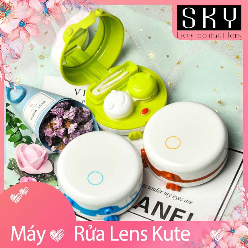 Máy rửa lens Chạy Pin Kute-Có Video, Ảnh Thực tế