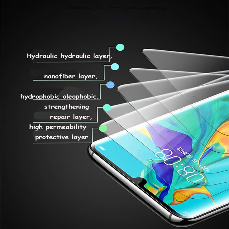Miếng film hydrogel dán bảo vệ toàn màn hình cho Huawei P40 P30 P20 Mate 30 20 Pro Lite 20X