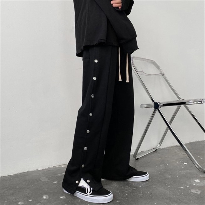 Quần ống rộng phong cách hip hop thời trang đường phố Nhật Bản cho nam