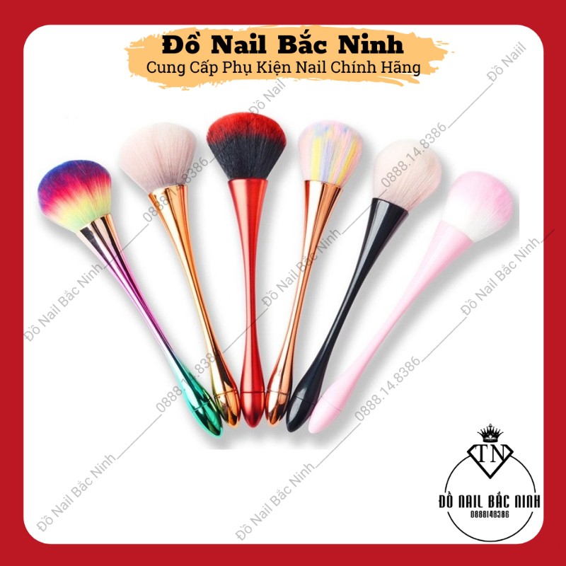 Chổi Cọ Phủi Bụi Nail Cán Dài Hàng Cao Cấp